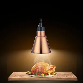 Телескопическая изоляционная лампа, подъемник для буфета, пищевая изоляционная лампа, подвесная изоляционная лампа на одну головку, лампа для подогрева пищи Изображение