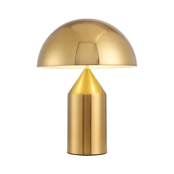 Креативная настольная лампа в форме гриба AC85-220V, современный ночник в Скандинавском стиле для прикроватной тумбочки в спальне, кабинета, гостиной, Освещение в стиле Деко Изображение