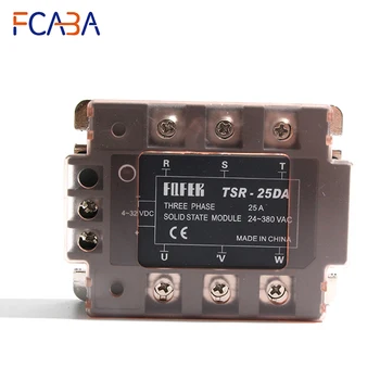 FCABA, 1 шт., трехфазное твердотельное реле для копировального аппарата и нагрева электрической печи TSR80DA-TSR100DA Изображение