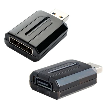Высокоскоростной USB-конвертер / адаптер USB-eSATA Поддерживает горячую замену накопителей большой емкости Изображение