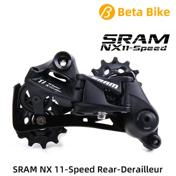 SRAM NX 1x11 11-скоростной задний переключатель MTB велосипеда с длинной клеткой черного цвета Изображение