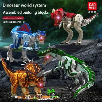 Строительные блоки MOC, высокотехнологичная модель, Кирпичи Динозавра, совместимые кирпичи LEGO, Дракон, сделай сам для детей, рождественские подарки Изображение
