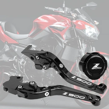 Логотип Z900 Мотоциклетные Алюминиевые Тормоза Рычаги Сцепления Аксессуары Для Kawasaki Z900 Z 900 2017 2018 2019 2020 2021 2022 2023 Изображение
