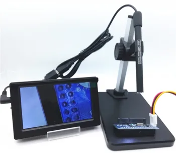 4,3-Дюймовый TFT-Монитор 1-600X USB Цифровой Микроскоп Ручной Эндоскоп CMOS Бороскоп Инспекционная Камера Otoscope Изображение