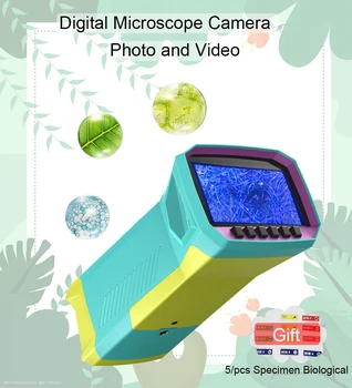 Новая цифровая Микроскопическая камера С 800-кратным Увеличением, 3,0-дюймовый IPS-экран, Фотосъемка, Видеозапись, Поддержка разрешения 10 Мп Изображение