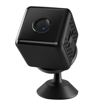 Домашняя камера безопасности, беспроводная камера 1080P, Камера безопасности с широкоугольным объективом, Микрокамера наблюдения Изображение