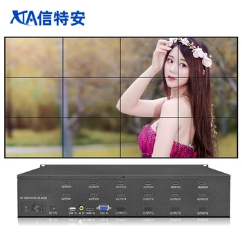 Видеопроцессор 4 × 3 1920 * 1080P при 60 Гц 3×4 3×2 4×2 2×4 2×2 ЖК-телевизор с 1 входом и 12 Выходами HDMI Изображение