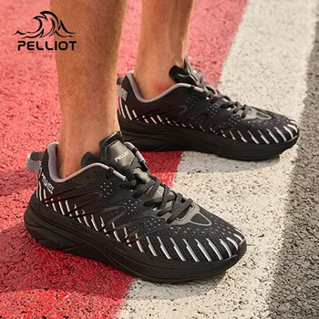 Мужские треккинговые ботинки PELLIOT, Сетчатые дышащие спортивные кроссовки для активного отдыха, мужские легкие горные треккинговые ботинки, женские теннисные туфли Изображение