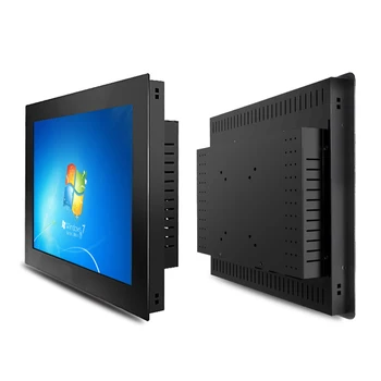 17-Дюймовый Встроенный Промышленный Мини-Планшетный ПК с Резистивным сенсорным экраном AIO Компьютер Intel Core i3-6100U для Win 10 Pro 1280*1024 Изображение