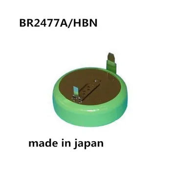 Новый BR2477A/HBN BR2477A литиевый аккумулятор BR2477 2477 3V 1000mah высокотемпературная кнопка литий-ионный аккумулятор ножные ножки Изображение