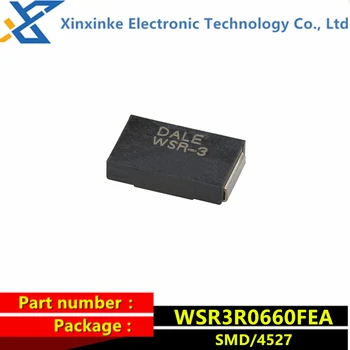 WSR3R0660FEA Дейл WSR-3 0,066R 1% 3 Вт 4527 66 Мом Измерительный резистор тока - SMD Новый оригинальный подлинный прецизионный силовой резистор Изображение