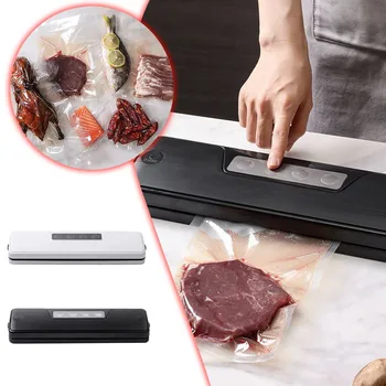 Автоматический вакуумный упаковщик Для приготовления мяса В холодильнике, Для хранения говядины, Рыбы, овощей и остатков Поддерживает Быстрое приготовление Hc-kfs053d Изображение