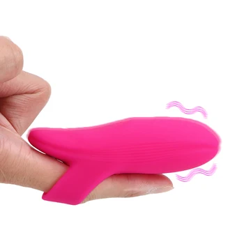 Мини-Пальчиковый вибратор для стимуляции влагалища, Вибромассажер, Стимулятор клитора, точка G, Секс-игрушки для взрослых, женские секс-товары Изображение
