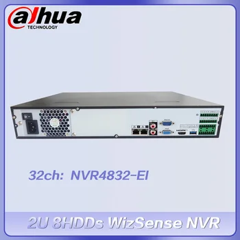 Сетевой видеомагнитофон Dahua NVR 32CH NVR4832-EI 32CH 2U 8HDDs WizSense Изображение