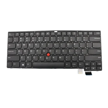 Новая Оригинальная американо-английская клавиатура для ноутбука Lenovo Thinkpad 13 T460s T470s S2 2nd БЕЗ подсветки Изображение