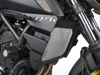 Для Yamaha 2022 2023 MT FZ 07 Защита Боковой решетки Радиатора Мотоцикла, комплект Защитных Боковых Накладок MT07 FZ07 FZ-07 MT-07 2018-2021 20 Изображение