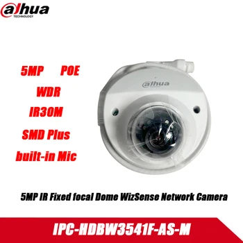 Dahua 5-Мегапиксельная IPC-HDBW3541F-AS-M IPtv-камера POE Starlight IR30m С внутренним микрофоном H.265 SMD Плюс Купольная Сетевая камера WizSense Изображение