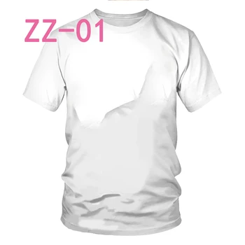 2023 Новая 3D футболка, Мужские футболки с принтом, Модная Футболка с коротким рукавом, Забавные повседневные Топы В стиле Харадзюку Изображение