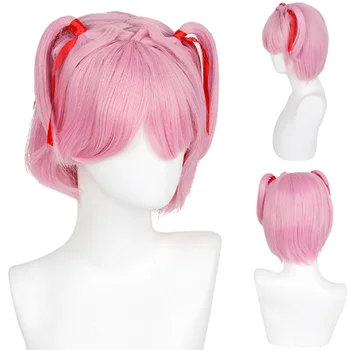Gres natsuki косплей customes парик девушки розовые аниме парики для женщин Из Высокотемпературного Волокна Машинного Производства Изображение