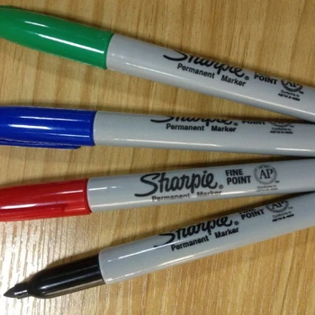 Маркировочная ручка Беспыльная Очищающая Ручка Промышленная Маркировочная Ручка на Масляной основе Sharpie30001 Серии 1 мм Изображение