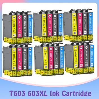 603XL T603 Совместимый чернильный картридж 603 XL E603 для принтера Epson XP 2100 2105 3100 3105 4100 4105 2810 2830 Изображение