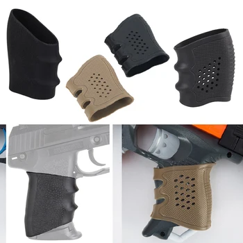 Аксессуары AR 15, тактический чехол для перчаток с резиновой рукояткой, нескользящий рукав, для большинства полуавтоматических пистолетов и всех Glock G17 Изображение