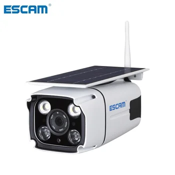 ESCAM QF260 WIFI Беспроводная IP67 Наружная камера видеонаблюдения PIR с низким энергопотреблением 1080P 2.0MP на солнечной батарее Изображение