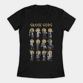Женская футболка с изображением греческих богов, греческой мифологии, древних легенд Изображение