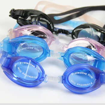 Водонепроницаемые ультра-прозрачные очки для плавания Унисекс для взрослых, линзы с защитой от запотевания и ультрафиолета, Силиконовые очки для плавания в бассейне Изображение
