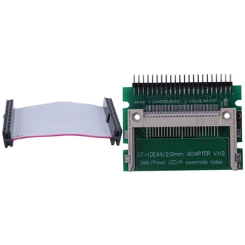 1 шт 2-дюймовый 44-контактный разъем 2,5-Дюймового кабеля жесткого диска IDE и 1 шт 44-контактный разъем IDE для CF Compact Flash-адаптера Изображение